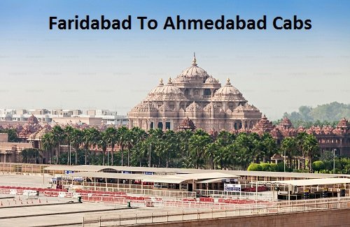 faridabad to ahmedabad cabs 